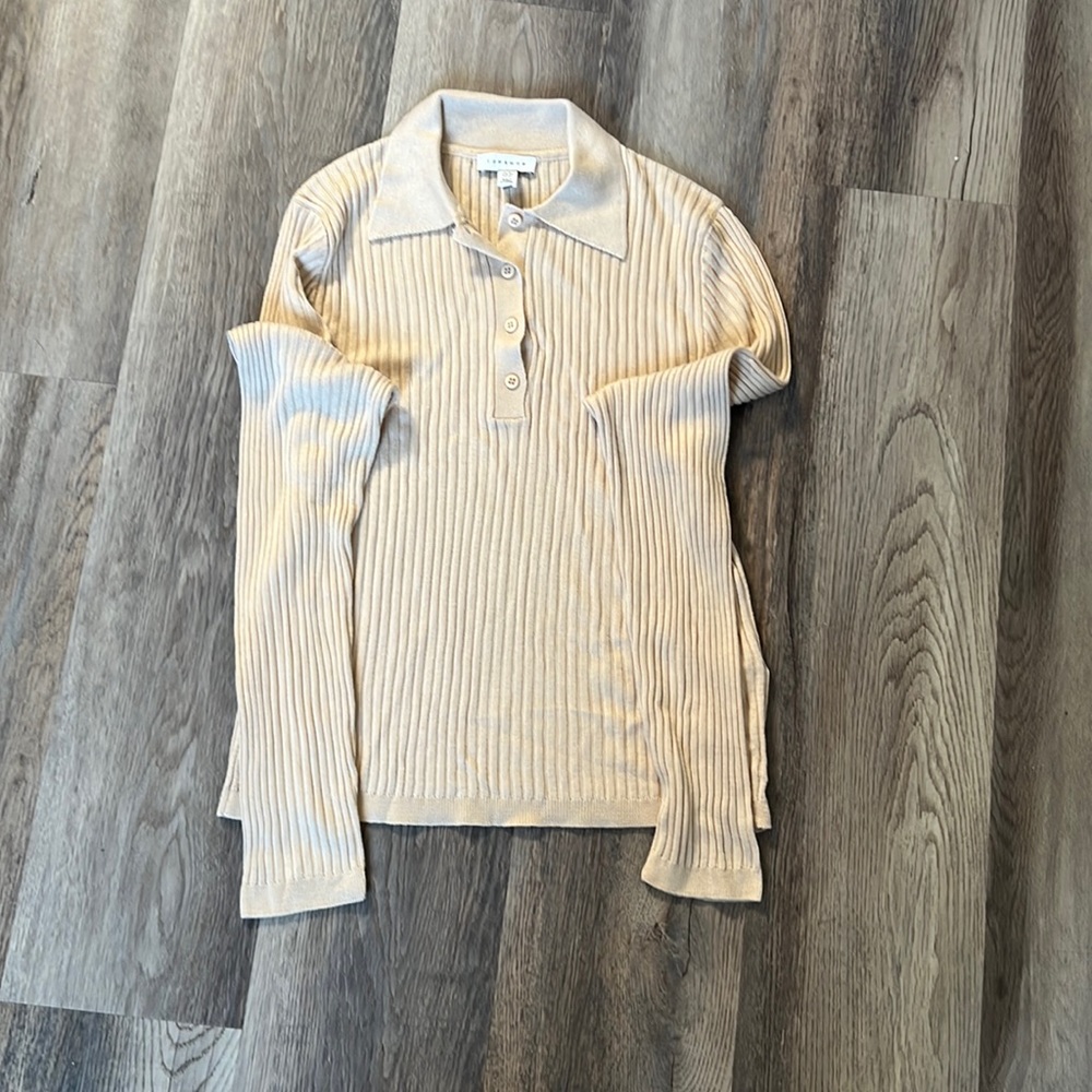 Ribbed polo